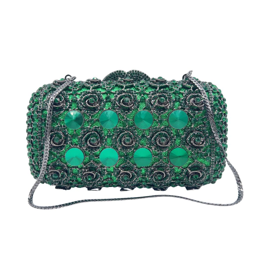 Crystal Bag Diamond-encrusted Rhinestone Dinner High-end Light Luxury Banquet Party Women's Clutch