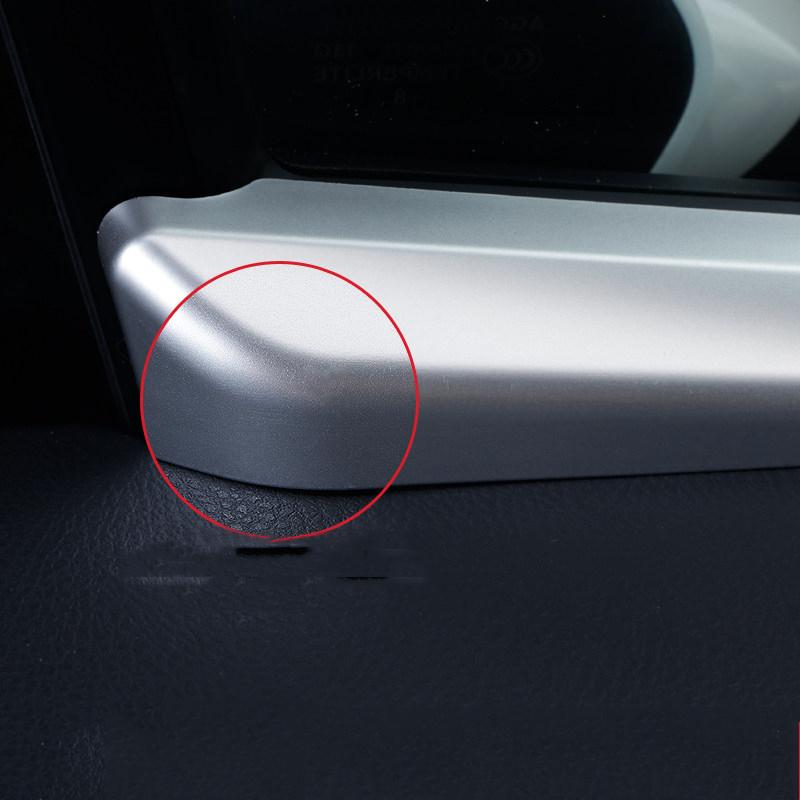 For Toyota C-HR CHR 2016-2017 2018   Front Door Window Inner Triangle A Colum Cover Sticker Trim Decoration Accessory