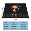 Scaffold Monkey Blanket Super Soft Warm Light Thin Scaffolder Builder Construction Worker Workman Workwoman