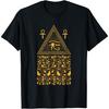 Egypt Cheops Eye Of Horus Ancient Mythology Ankh Egyptian T-Shirt