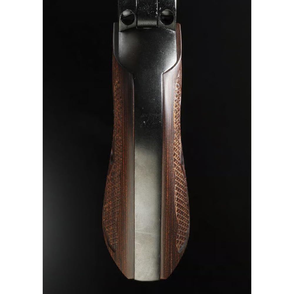 Arms Magazine Original Products Tanaka Pegasus II Revolver Series Colt SAA Compatible Checkered Wood Grips