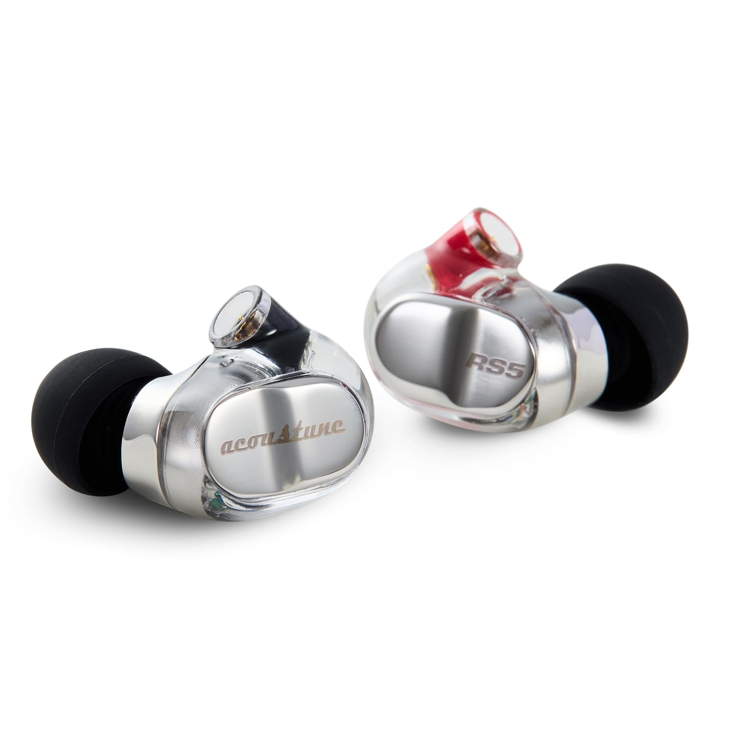 

Acoustune RS FIVE CLEAR Wired Earphones for Listening Monitor Compatible with Long ACO-RS-FIVE-CLR Sound, Pentaconn-Ear