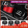 Interior Stickers Aluminum Alloy Car Ashtray With Logo For Lexus F-SPORT ES RX NX LS UX LM LX GX LC RZ IS CT GS RC HS SC TX Car