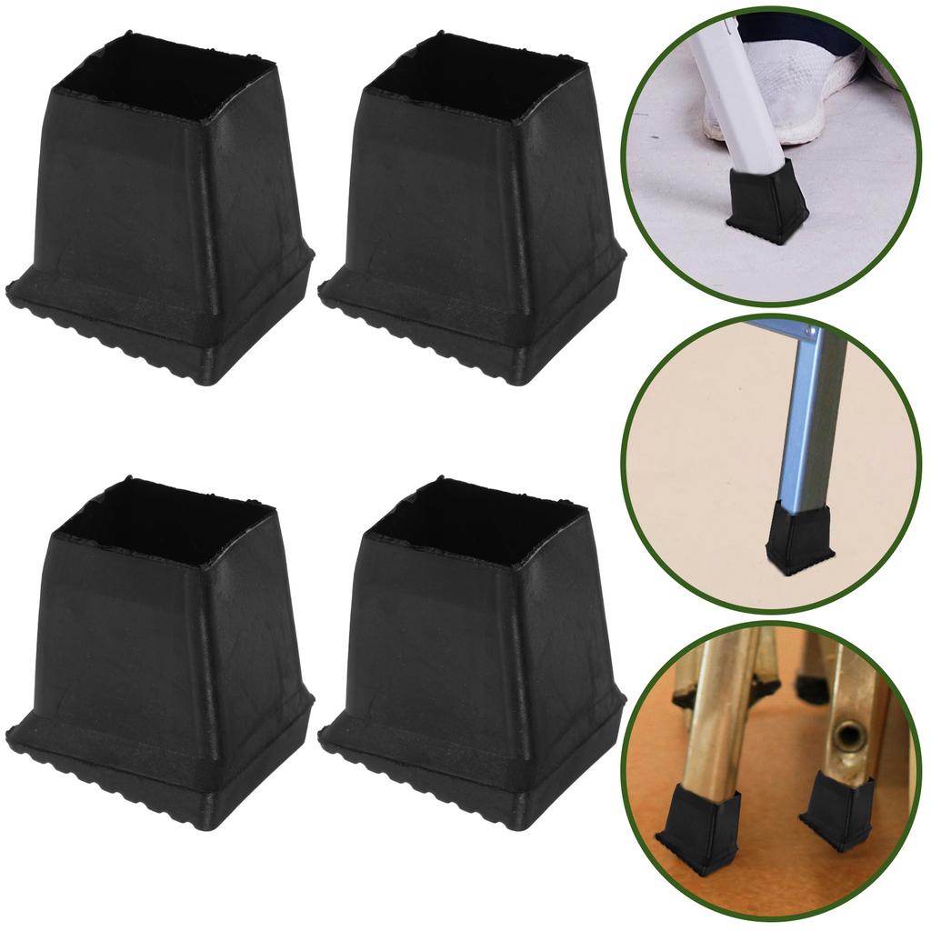 4 Pcs Ladder Foot Cover Feet Protect Leg Protector Covers Protectors Ladders Mat Non-Skid Pads Bumper Extension