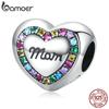 Bamoer 925 Sterling Silver Heat Collection Charms Fit Women Original Bracelet Bangle Pet Charms Warm Family Pendant Jewelry