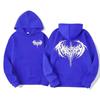 Rapper Grafik Hoodies Herren Retro Hip Hop Hoodie Mode Übergroßes Sweatshirt Streetwear