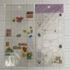 Used Rilakkuma stickers 13 unused sheets