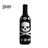 Wine Bottle Protector for Halloween Sweater, Reusable Knitted Champagne Cover, Pumpkin Skull Decorative Cover Spider Pattern Sleeve Decoration Dining