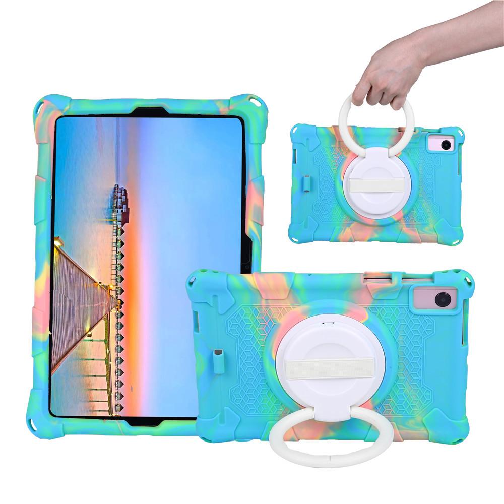

Чохол для планшета Samsung Galaxy Tab A7 10.4 2020 T500 Funda Stand Cover For Tab A 8.0 S5e S6 A8 10.5 inch Lite T220 P610 Case S6 Lite SM-P610 P615 синій