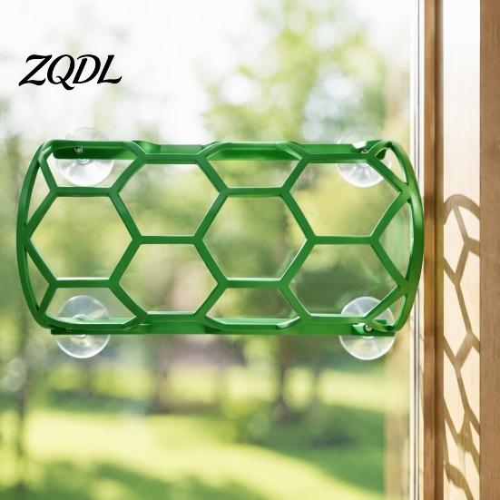 Customizable Reptile Habitat Honeycomb Climbing Shelf, Suction Cup Snake Tunnel Hide, Rest Platform Shelf for Ball Python, Lizard, Bearded Dragon,