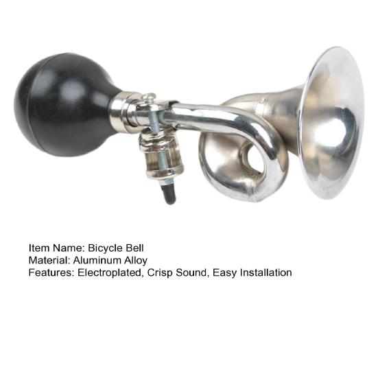 Convenient Retro Compact Bicycle Bell Snail Air Horn Bike Alarm Bell Bike Parts