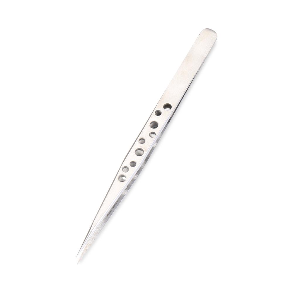 Fashion Stainless Steel Curved Rhinestones Picker Extensions Grafting Eyelash Tweezer Nippers Clip Tool