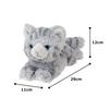 Sun Lemon Lap Cat Plush Animal GY SS 11 X 29 X 12cm Cute Cat P-8012