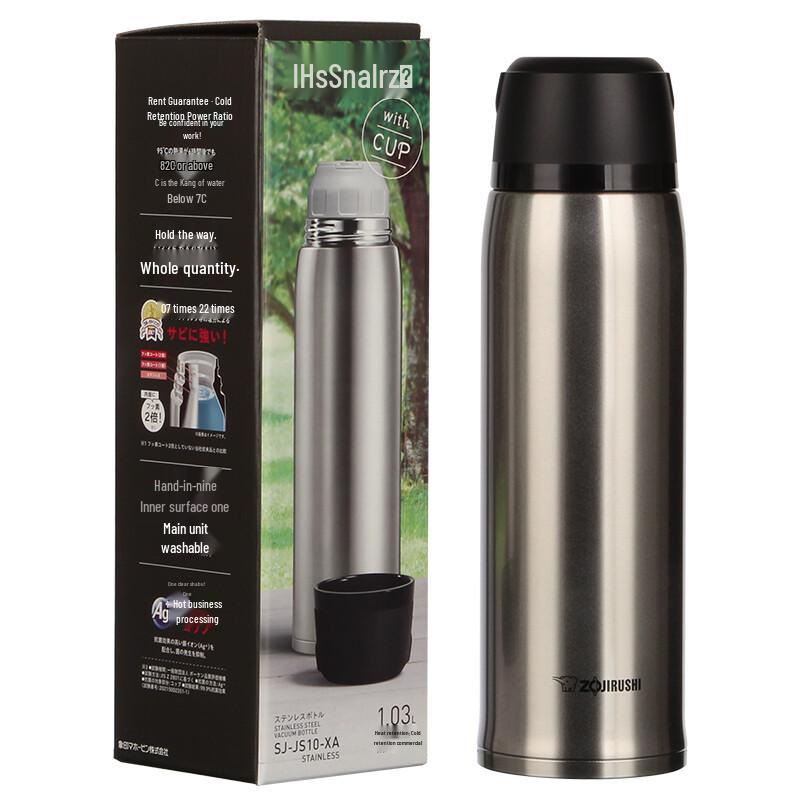 Zojirushi SJ-JS10 Stainless Steel Vacuum Insulated Bottle 1030ml