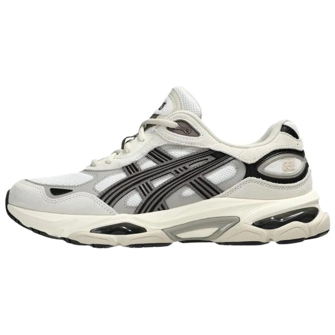 ASICS Gel NYC 2.0 Running Shoes Unisex White Gray Black 1203A895-104 35.5