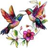 Scratch-resistant Hummingbird Acrylic Sun Catcher Ornament, Unique Home Decoration, an Awesome Gift Idea