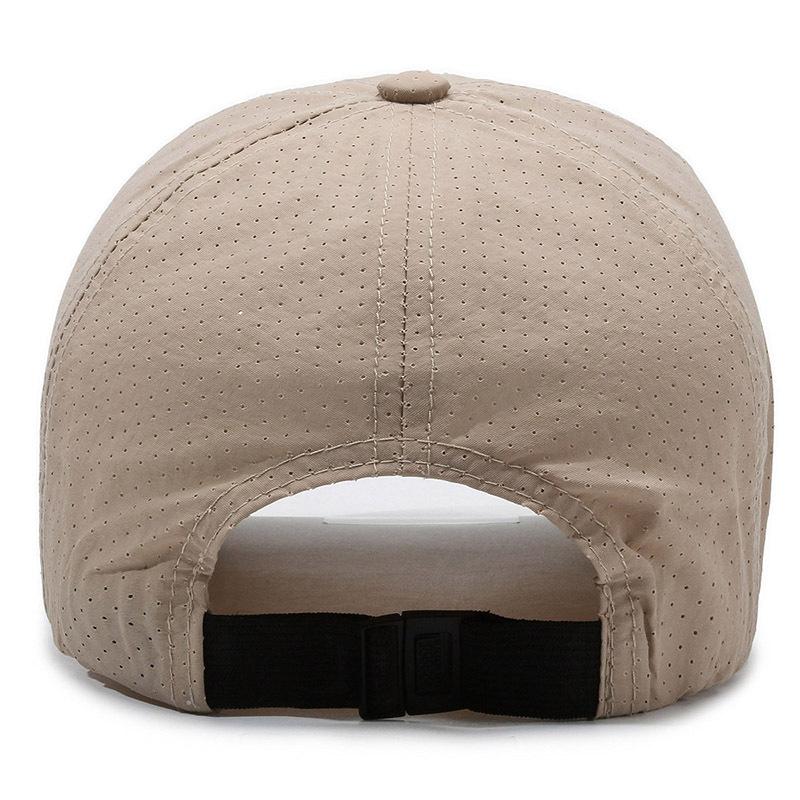 Elastic Band Adjustable Quick-drying Hats for Men and Women Thin Breathable Mesh Glossy Baseball Hats