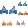 1 Pair Children Hairpin New Beautiful Shiny Cat Ear Bow Festival Princess Party Headwear Girls Children Hair Accessories