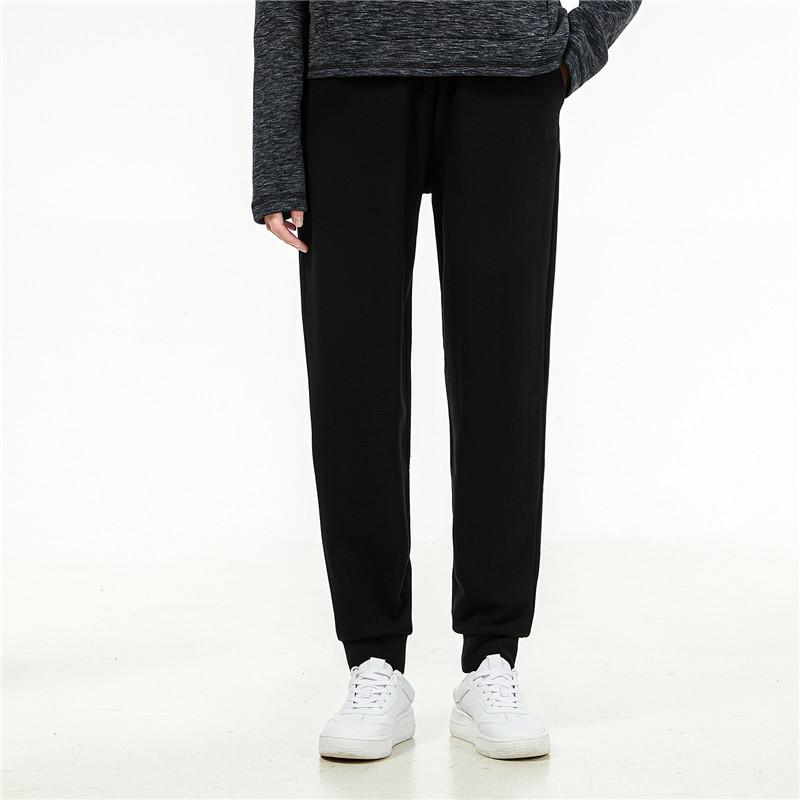 Puma Sports Running Training Knitted Lace-Up Casual Breathable Long Pants Women bottoms Black 847687-01
