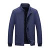 Men's Jacket Winter Plus Velvet Thick Jacket Middle Aged and Elderly New Autumn Men's Korean Version Slim Fit Baseball Jacket