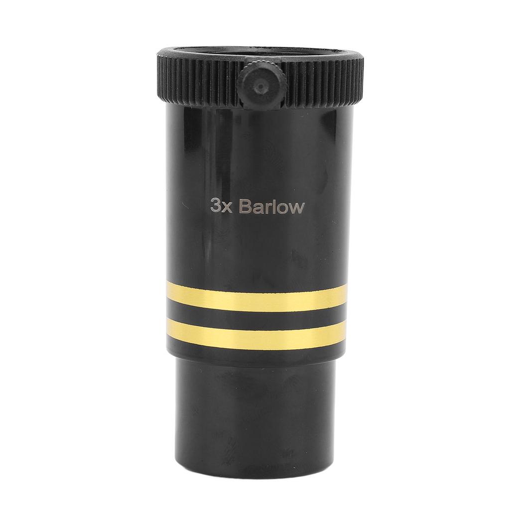 Teleskop Barlowlinse 1,25 Zoll 3x Mehrfachvergütet Aromatisch mit Staubschutzkappe Barlowlinse für