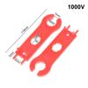 2Pcs Mc4 Solar Panel Connector Disconnect Tools Solar Connector Wrench Plastic Pocket Solar Connector Assembly Tools
