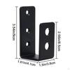 Door Barrier Brackets ,Door Clamps Security Bar for Home