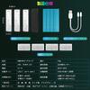 MAZERO No Wiring Car Curtain Lamp, Door Opening/Closing Warning Light, LED Welcome Light, Magnet,