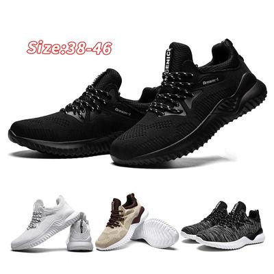 Men's Running Shoes Breathable Man Sports Sneakers Lace Up Comfort Casual Walking Shoes Athletic Training Footwear