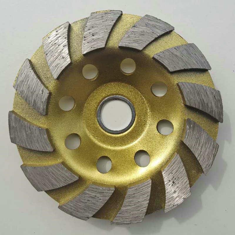 Diamond Grinding Disc for Angle Grinder - Ideal for Marble, Concrete, Stone Floors - Cup Wheel for Dry Grinding