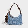 Versatile Woven Single Shoulder Tote Bag - 2025 Trendy Fashion, Large Capacity Women's Underarm Bag