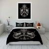 Skull, crown, and sword. Bedding sets Duvet cover sets Duvet covers Pillowcases(1*Duvet Cover 2*Pillowcases without duvet insert)