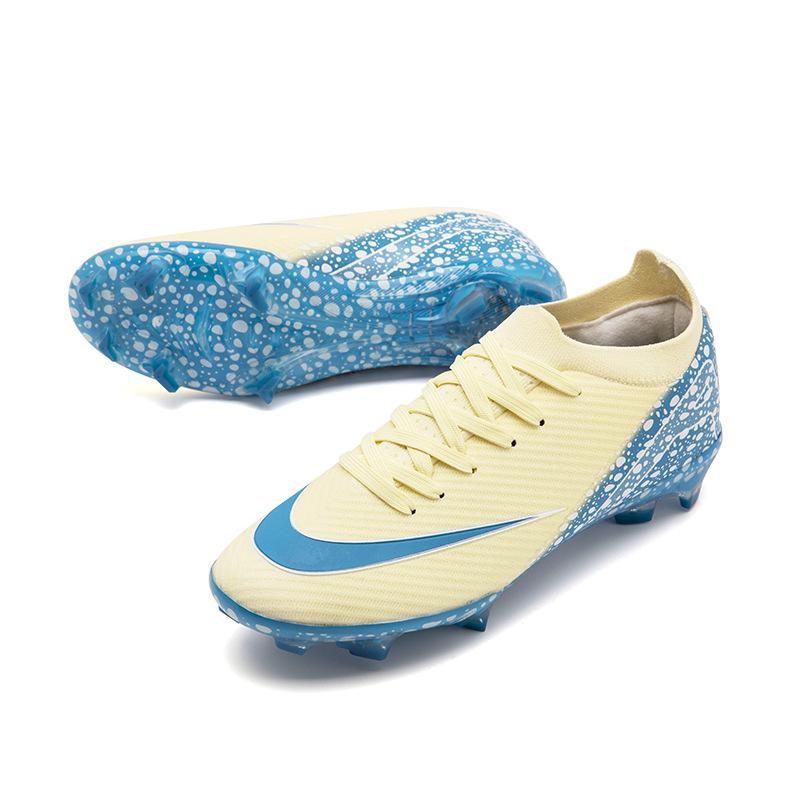 

Новые мужские низкие бутсы assassin 16 для взрослых, для занятий спортом на открытом воздухе, профессиональные, для соревнований и тренировок, FG, с длинными шипами, нескользящие спортивные туфли 35