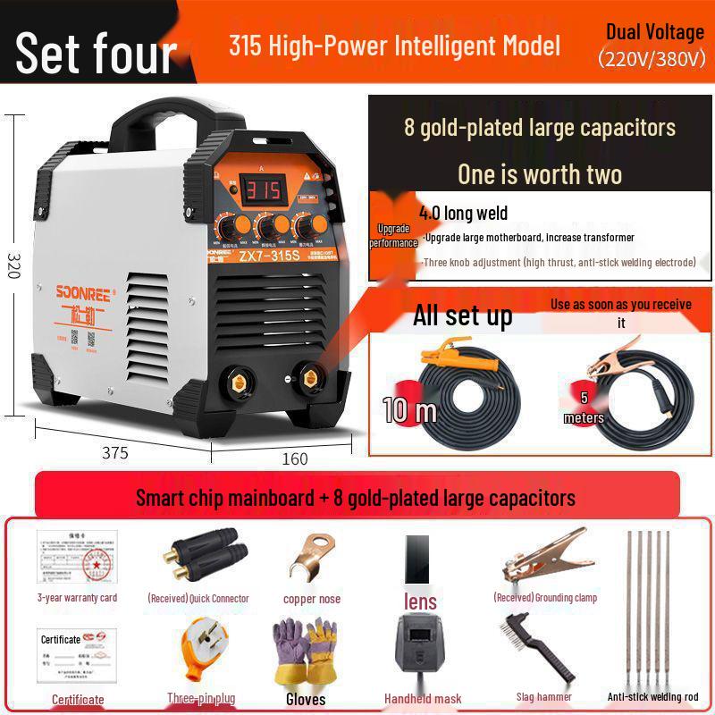 Songle 315400 Dual Voltage Welding Machine 220/380V, Automatic Household Use