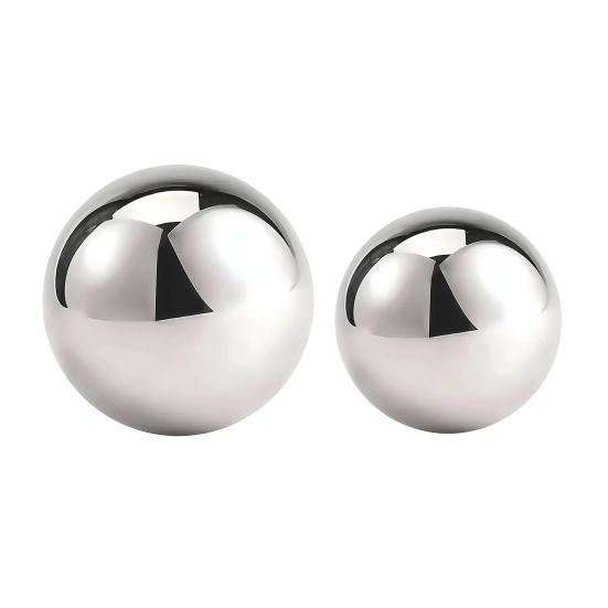 1Pcs Rolling Dough Ball Easy Grip Circular Rolling Ball Stainless Steel Dough Rolling Tool