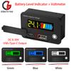 DC 8-30V Battery Level Indicator LCD Digital Voltmeter Voltage Tester Lithium Battery Charge Capacity Meter USB+Tpye-C Output