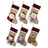 Christmas Socks Gift Bag Christmas Tree Ornaments Snowman Christmas Tree Pendant
