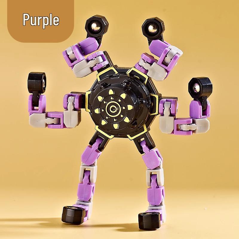 

Блестящая деформируемая игрушка-гироскоп: Развивающая ротация пальцев для снятия стресса у детей