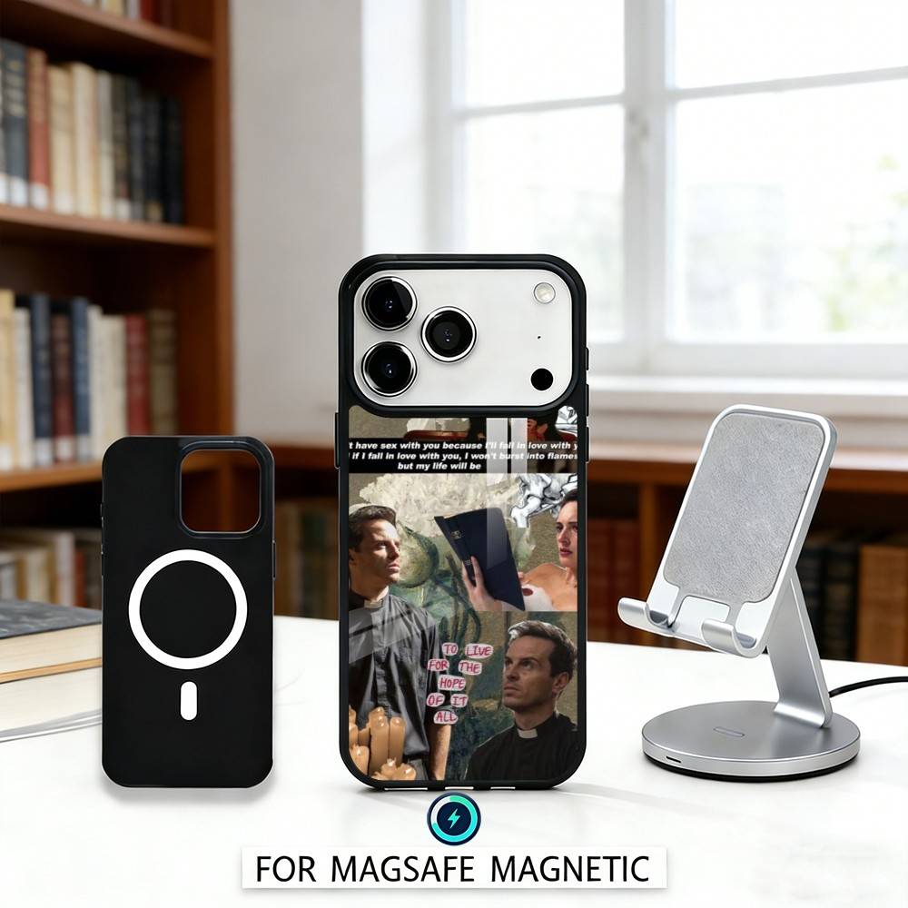 F-Fleabag-ES TV Series Phone Case For iPhone17,16,15,14,13,12,Pro,Max,Magnetic For Magsafe Wireless Charging