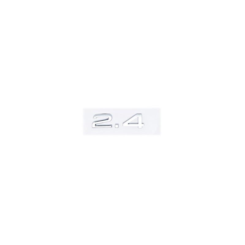 3D ABS 2.4 3.2 3.6 4.2 Letter Car Rear Trunk Tailgate Fender Door Badge Emblem Adhesive Sticker For Audi A4 A5 A6 A7 A8 Q3 Q5 Q7