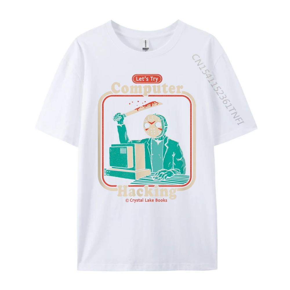 Funny Computer Hacking For Beginners Dinomike New T Shirt New In Tops & Tees Gift