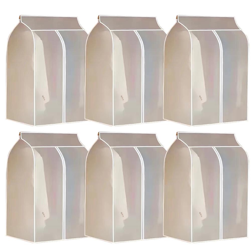 

Garment Dust Cover Large Capacity Waterproof Clothes Organizer Transparent Storage Bag PEVA Material 60 30 90cm 1pc