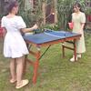 1.4m No-Installation Foldable Children's 3-in-1 Billiard, Ping Pong, Pool Table