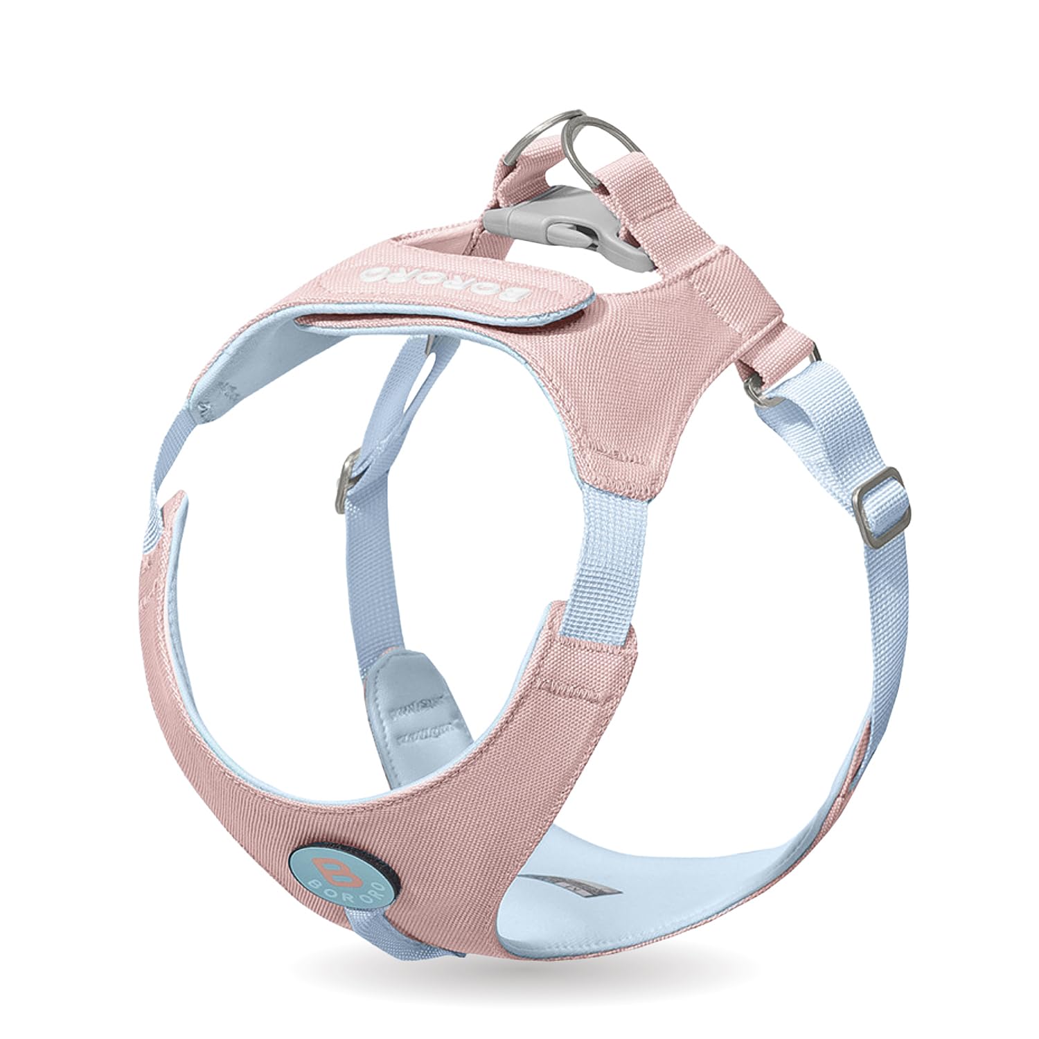 

Dog Harness for Small and Medium Come For Cats [Pawspick] Dogs, Doesn t Off, Stylish, Cute, Low-Stress, Lightweight, Soft, Breathable, Non-Sweaty, розовый