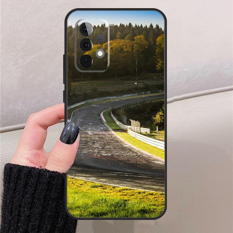 Green Hell Nurburgring For Samsung Galaxy A37 A17 A57 A55 A35 A15 A32 A12 A52 A54 A34 A14 A56 A36 A16 A13 A53 Case Samsung A36
