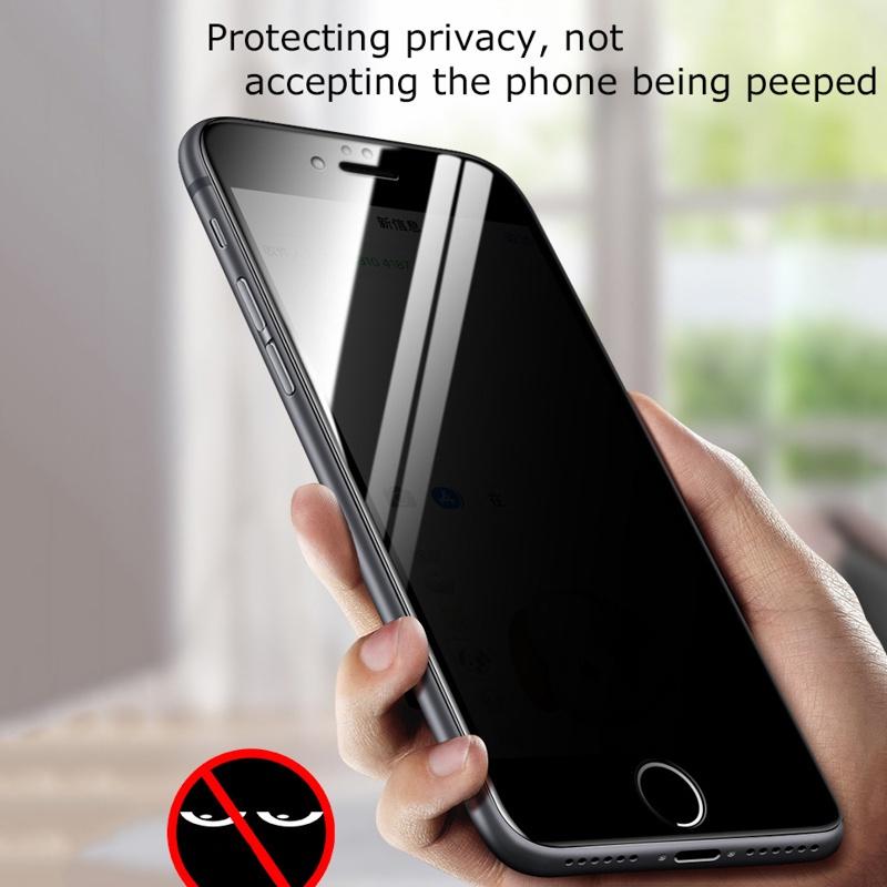 Folia ze szkła hartowanego Anti-Spy Privacy dla iPhone 17 11 15 16 13 14 12 Pro Max XR XS Max 6 7 8 Plus
