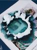 Crystal Epoxy Resin Ashtray Mold Ice And Snow Mold Mountain Lake Silicone Mold DIY Clay Mold Resin Epoxy Kitchen Tool Supplies