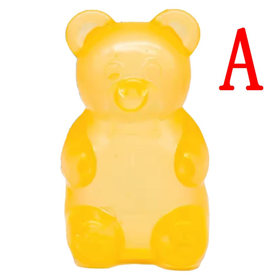 

In Stock Cute Bear Maltose Squeeze Toy Dough Colorful Sensory Toy Creative New Item Desk Decoration Stress Relief Doll