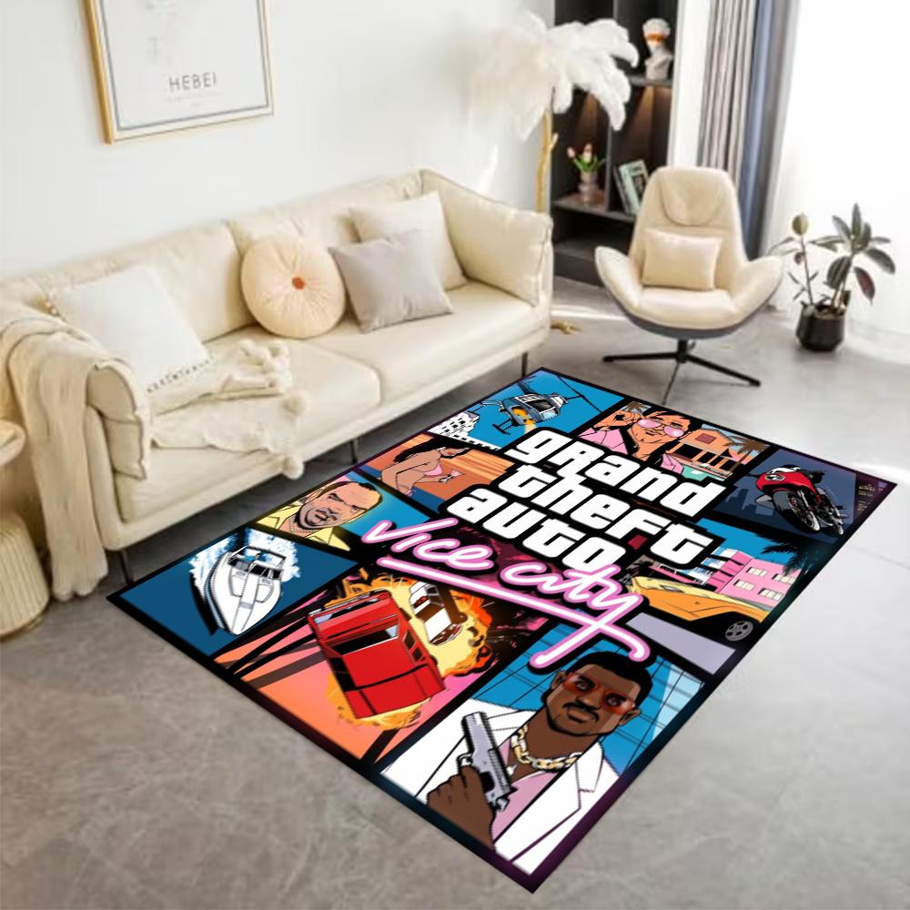 Grand Theft Auto Most Area Rug Perfect For Dining Room Foyer Kitchen Decorate Room Antislip Rug Decorate Offices Wedding Party Gift