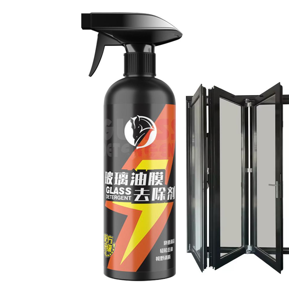 

Очиститель масляной пленки на лобовом стекле автомобиля 500 мл Очиститель пятен на лобовом стекле Водный пятновыводитель Мощный спрей для чистки стекол автомобиля